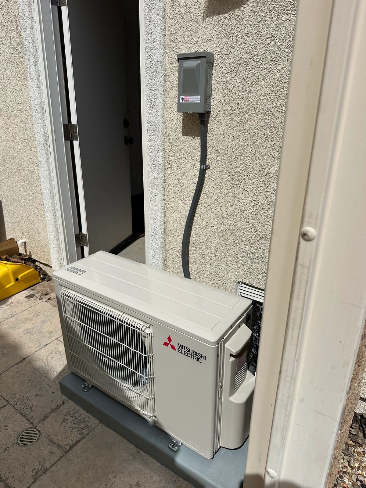 1.5 Ton Mitsubishi Mini-Split Installation photo