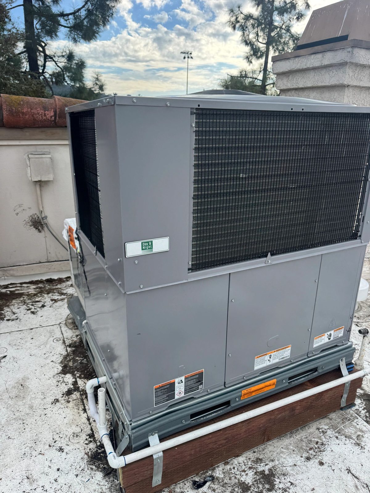 2.5 Ton Day & Night Package Unit Installation photo