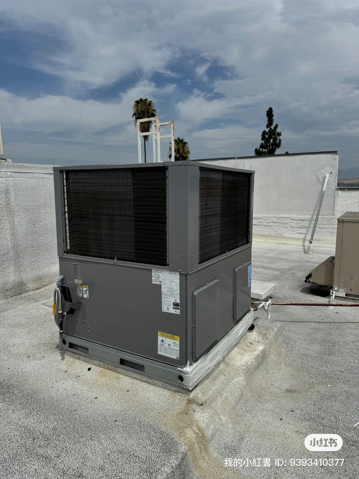 Day & Night 3 Phase Package Unit Installation photo