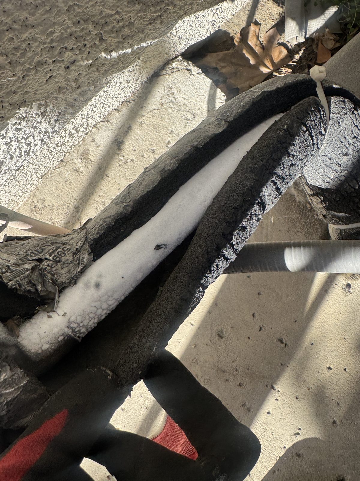 Chino Furnace Repair: Fixing Damaged Pipe Insulation photo