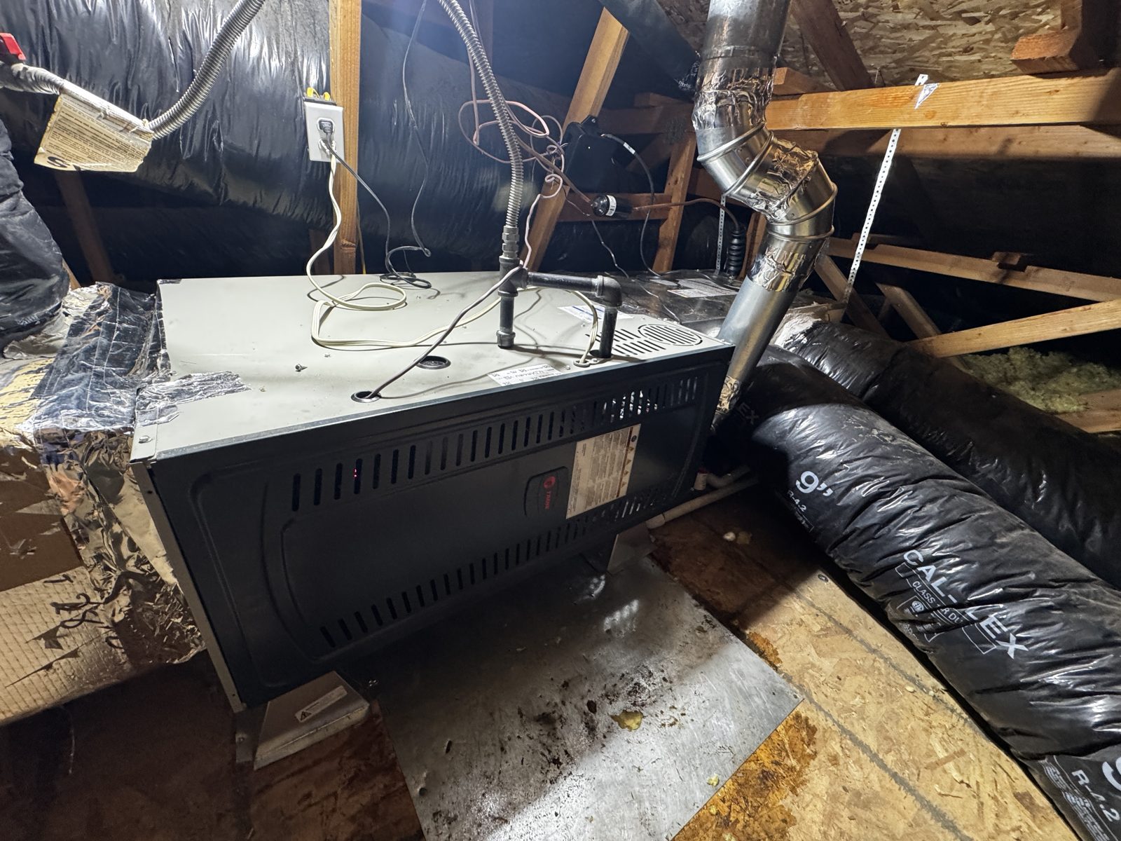 Chino Furnace Repair: Attic HVAC Service Restores System Performance photo