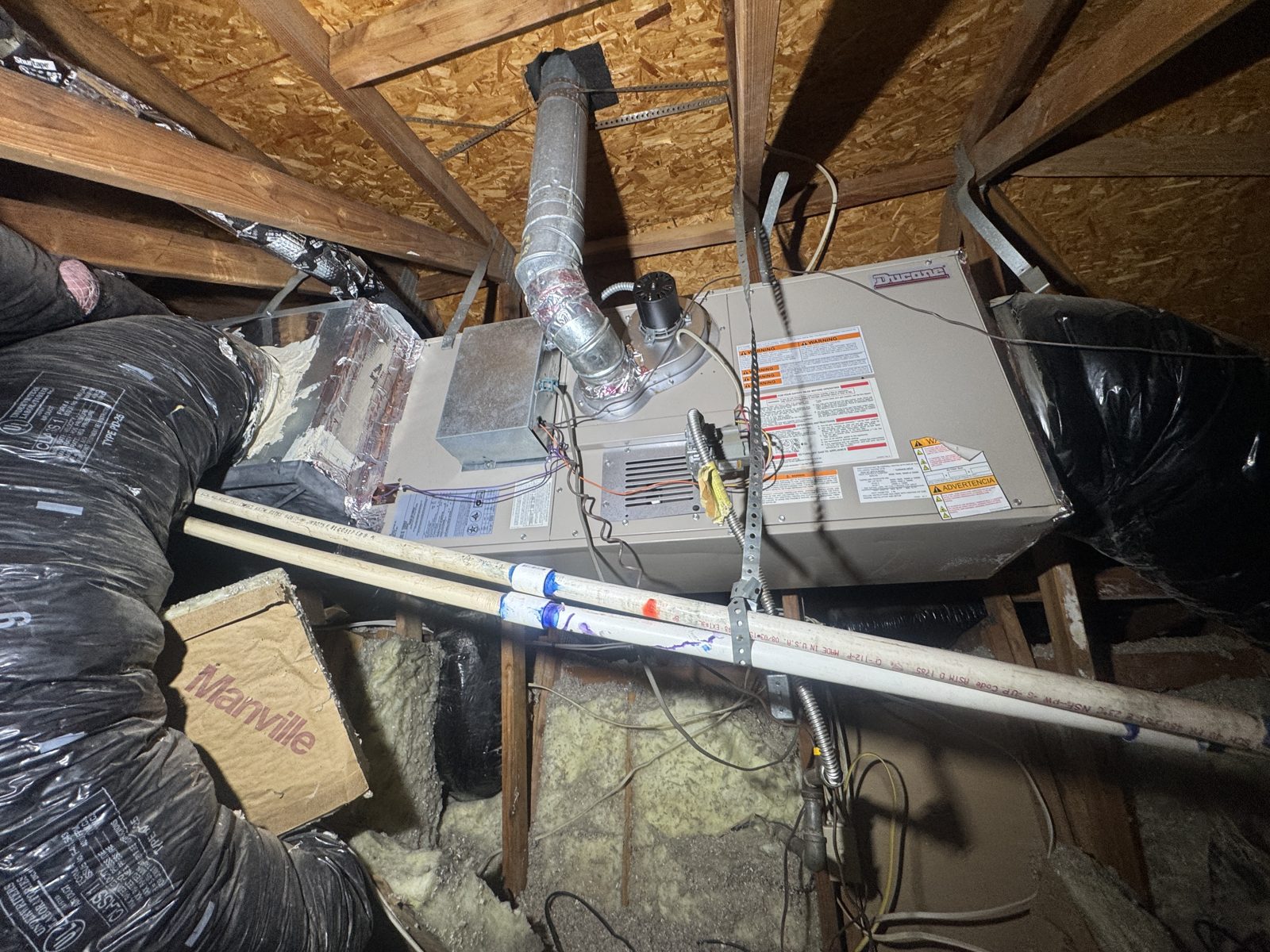 Chino Hills HVAC Repair: Restoring Existing Furnace and Condenser photo
