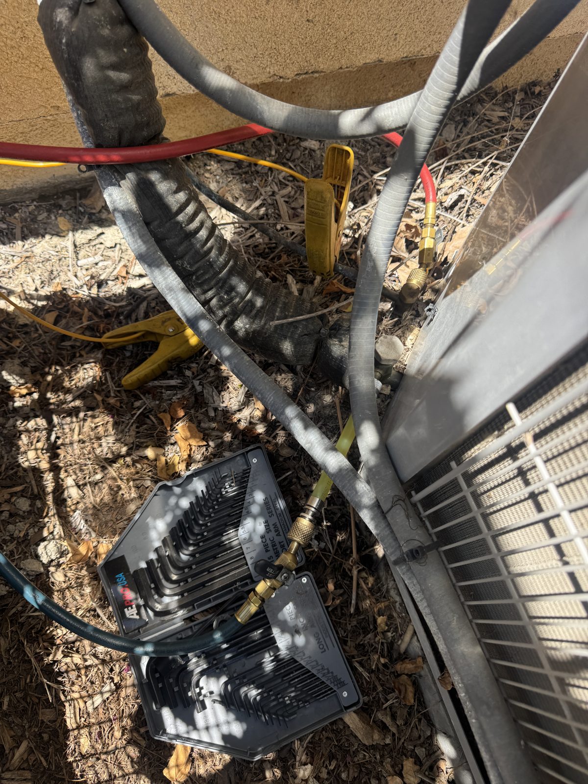 Eastvale AC Service: R-410A Check and 63.7°F Vent Verification