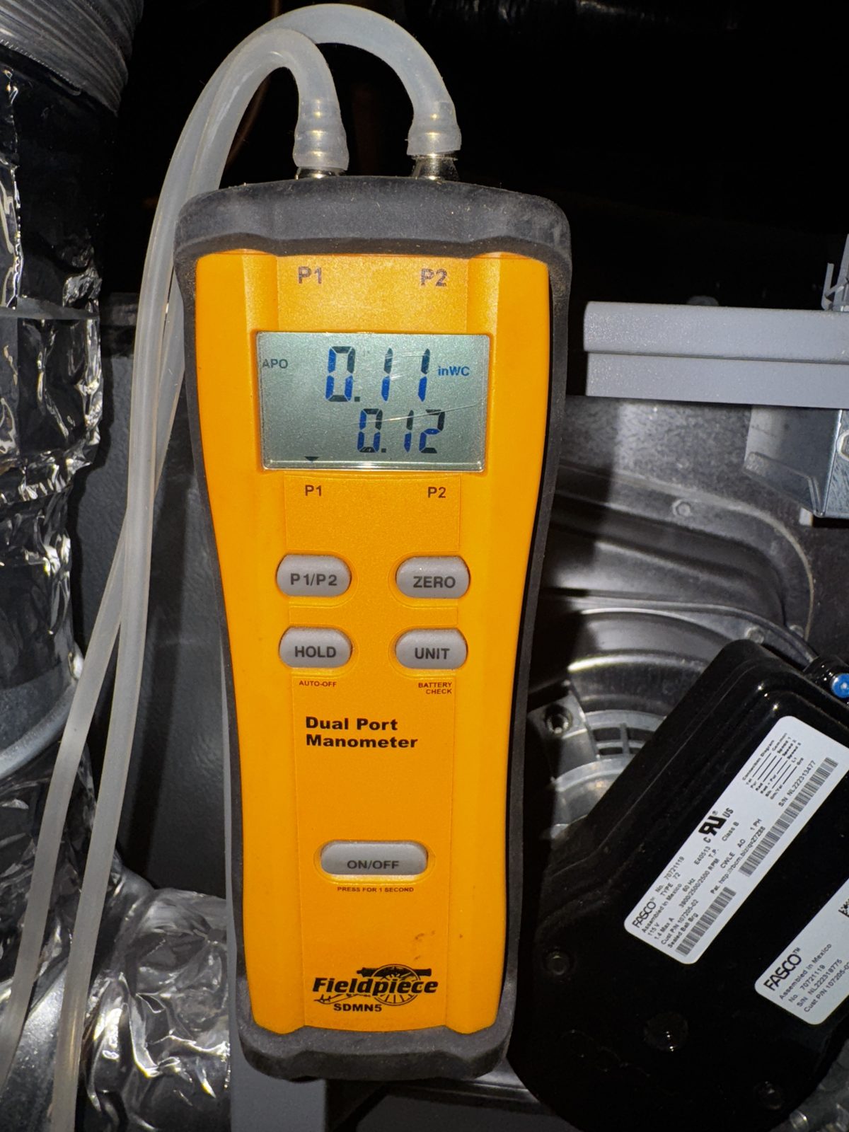 Norco HVAC Repair: Dual Port Manometer Pressure Check