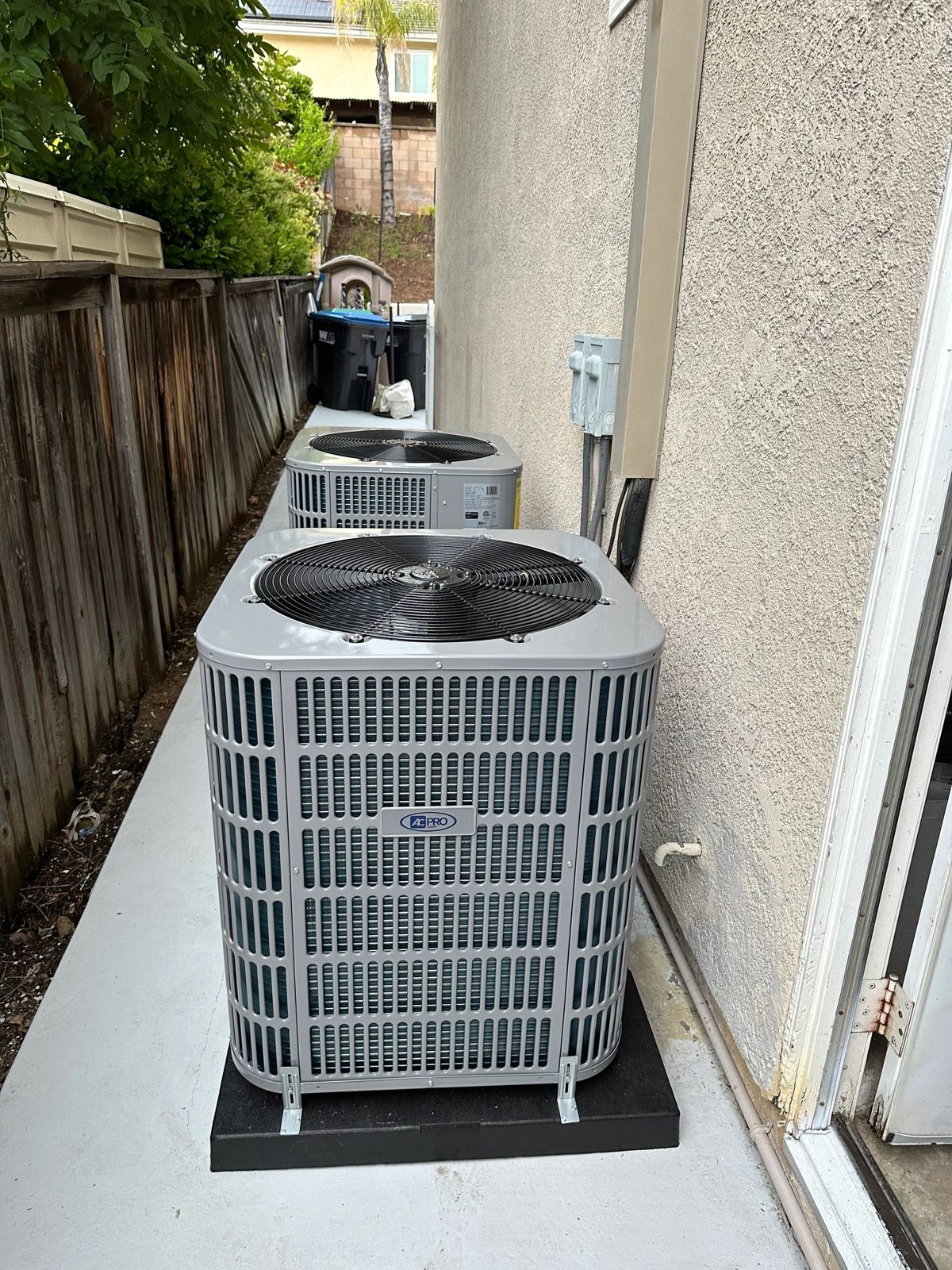 Install Two 4-Ton Heat Pump Systems in One Day photo