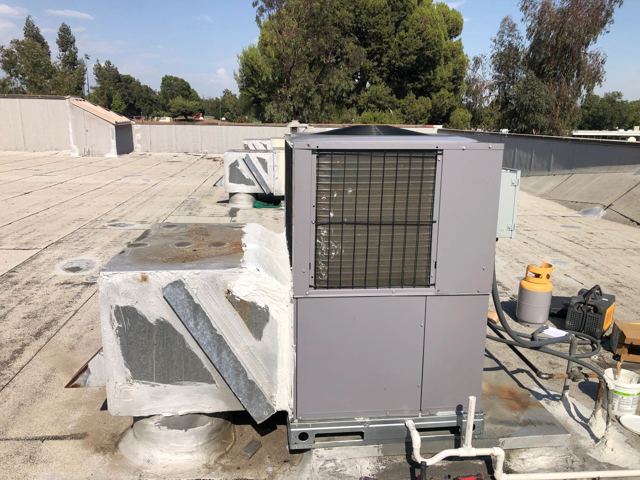 3-ton Roof Unit Installed