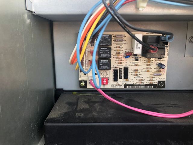 Defrost circuit board is bad