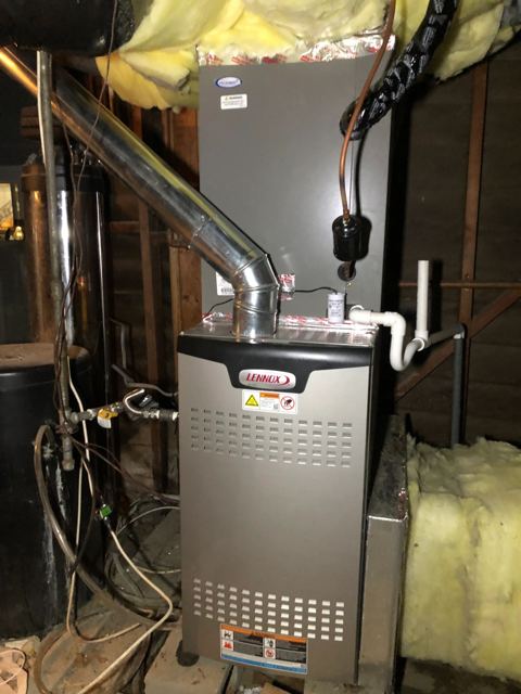 Install new Lennox system. Best brand in USA