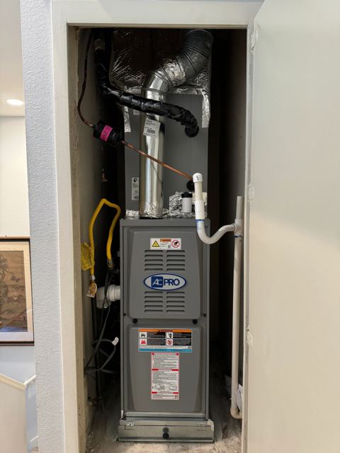 Installation of 3 ton AC PRO system