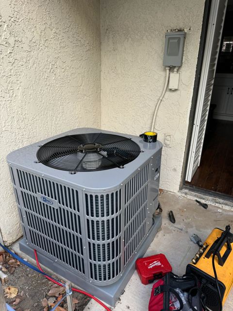 Installation of 3 ton AC PRO system