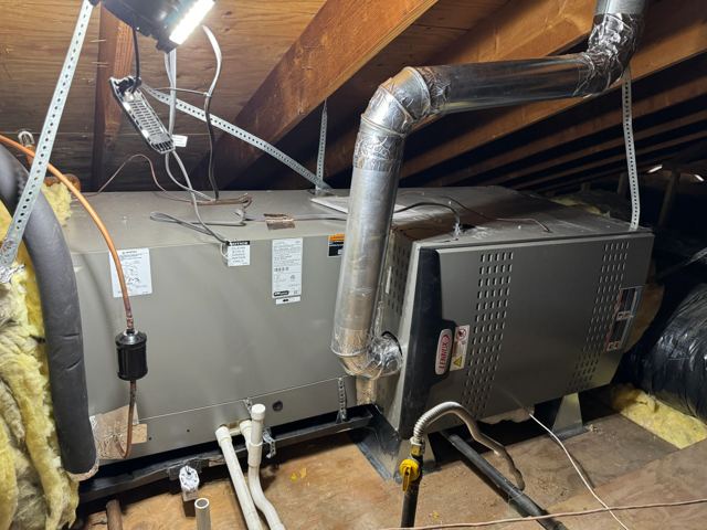 Installation of 5 ton LENNOX SYSTEM