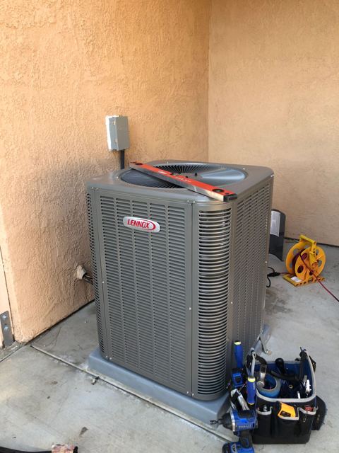 LENNOX 4 ton installation