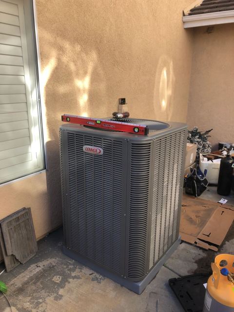 New installation. 5 Ton LENNOX