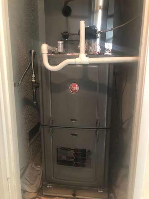 New installation. Rheem